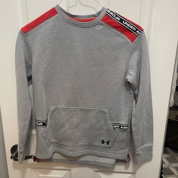 Under Armour sweatshirt youth large gray - Picture 3 of 7